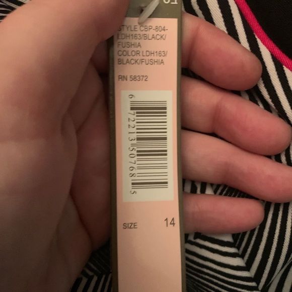 NWT voir stretch sheath dress size 14 - Picture 8 of 8